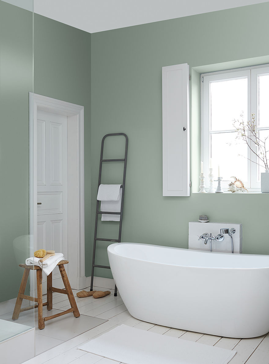 Badezimmer-Wandfarben Für Eine Wohlfühloase – Alpina Farben in Badezimmer Farbe